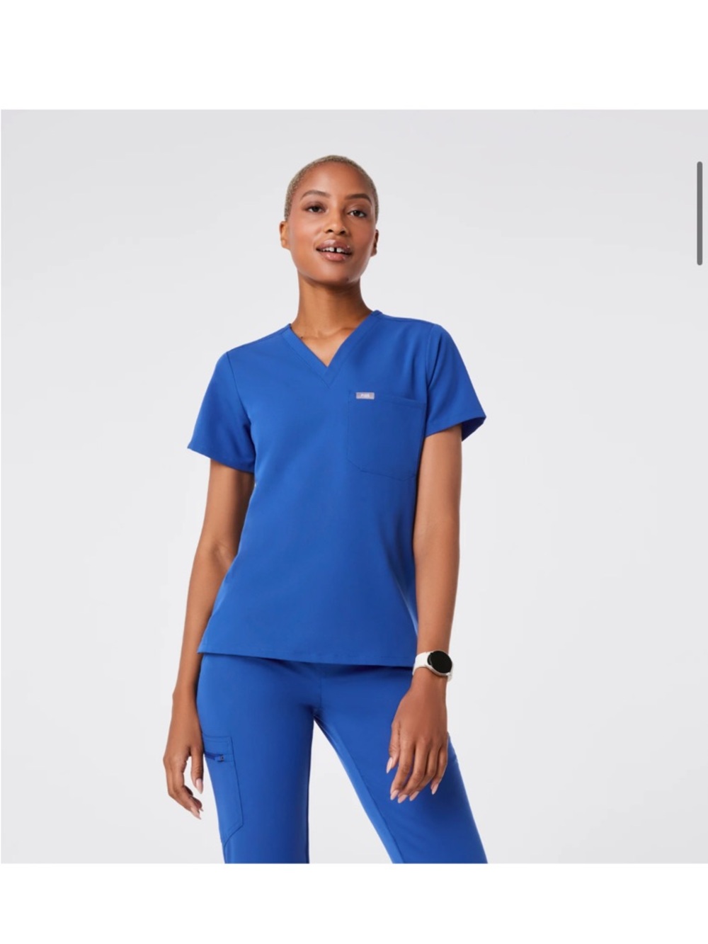 FIGS scrub set in limited edition winning blue NWT
